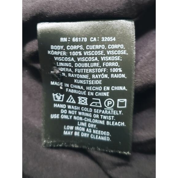 Maeve By Anthropologie Masse Midi Dress Black Size Medium - Picture 9 of 10